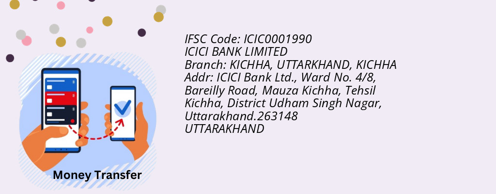 Find ICICI BANK IFSC Code KICHHA - KICHHA, UTTARKHAND Branch