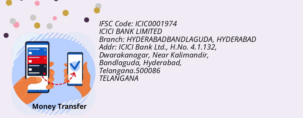 Find ICICI BANK IFSC Code HYDERABAD - HYDERABADBANDLAGUDA Branch Find ICICI BANK IFSC Code HYDERABAD - HYDERABADBANDLAGUDA Branch