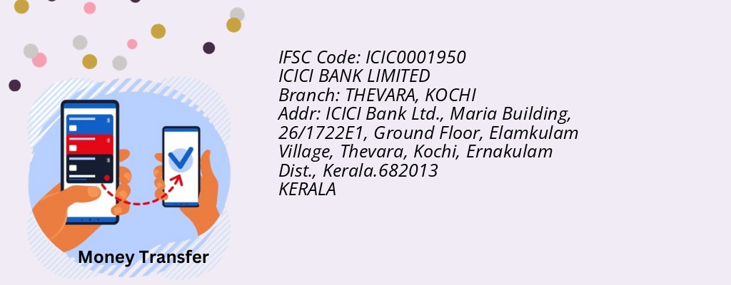 Find ICICI BANK IFSC Code KOCHI - THEVARA Branch