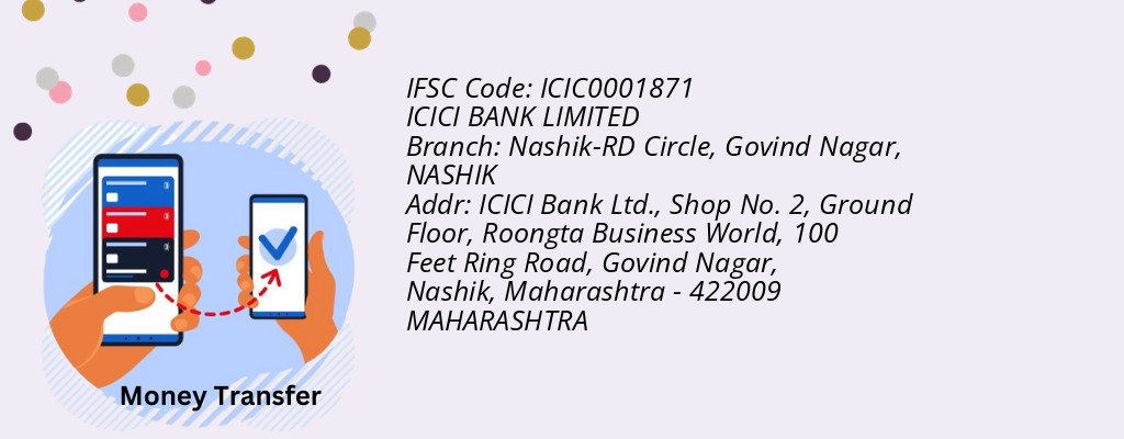 Find ICICI BANK IFSC Code NASHIK - Nashik-RD Circle, Govind Nagar Branch Find ICICI BANK IFSC Code NASHIK - Nashik-RD Circle, Govind Nagar Branch