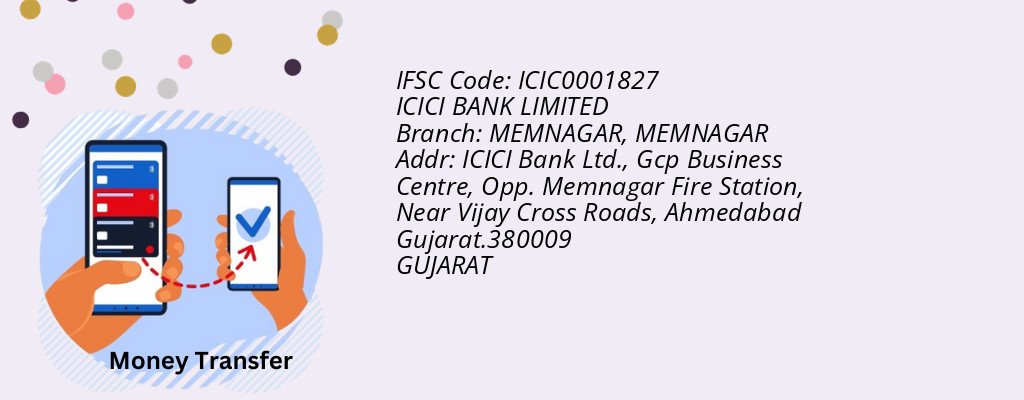 Find ICICI BANK IFSC Code MEMNAGAR - MEMNAGAR Branch