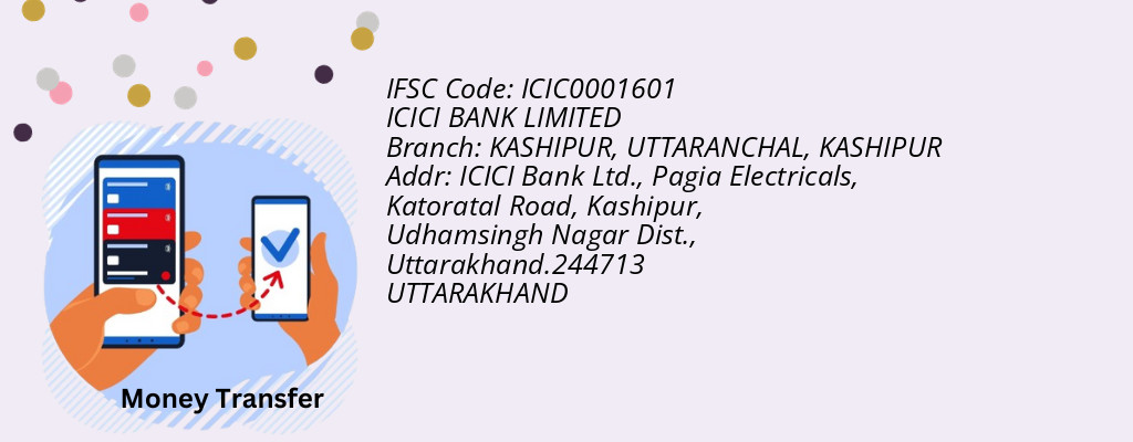 Find ICICI BANK IFSC Code KASHIPUR - KASHIPUR, UTTARANCHAL Branch