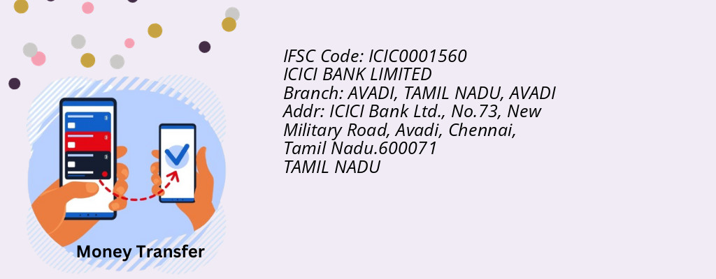 Find ICICI BANK IFSC Code AVADI - AVADI, TAMIL NADU Branch