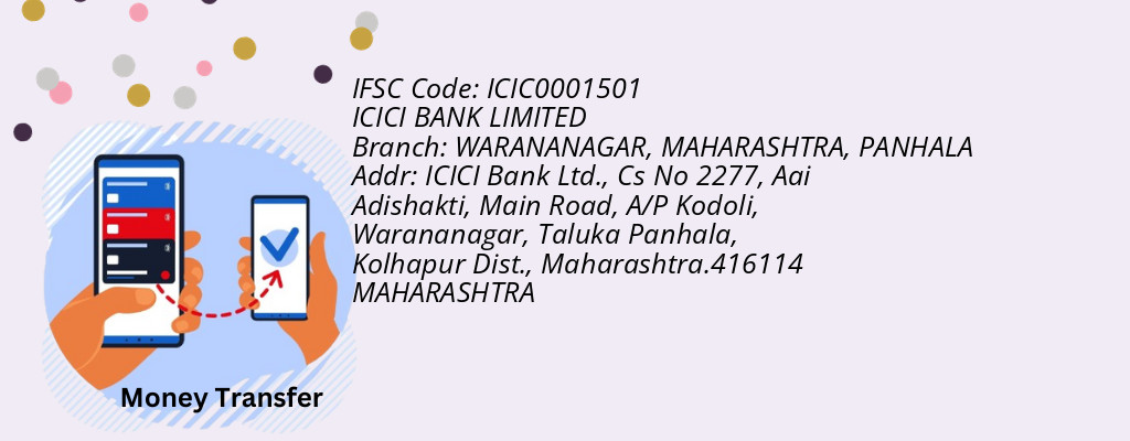 Find ICICI BANK IFSC Code PANHALA - WARANANAGAR, MAHARASHTRA Branch Find ICICI BANK IFSC Code PANHALA - WARANANAGAR, MAHARASHTRA Branch