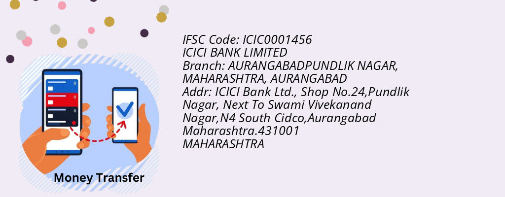 Find ICICI BANK IFSC Code AURANGABAD - AURANGABADPUNDLIK NAGAR, MAHARASHTRA Branch Find ICICI BANK IFSC Code AURANGABAD - AURANGABADPUNDLIK NAGAR, MAHARASHTRA Branch