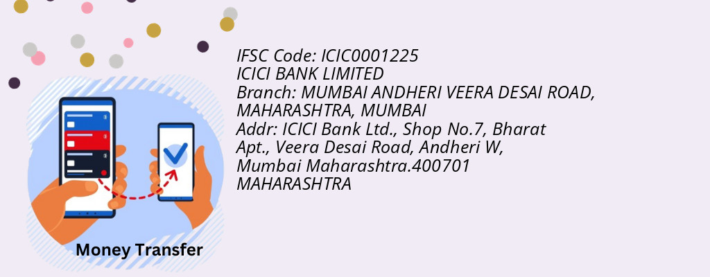 Find ICICI BANK IFSC Code MUMBAI - MUMBAI ANDHERI VEERA DESAI ROAD, MAHARASHTRA Branch Find ICICI BANK IFSC Code MUMBAI - MUMBAI ANDHERI VEERA DESAI ROAD, MAHARASHTRA Branch