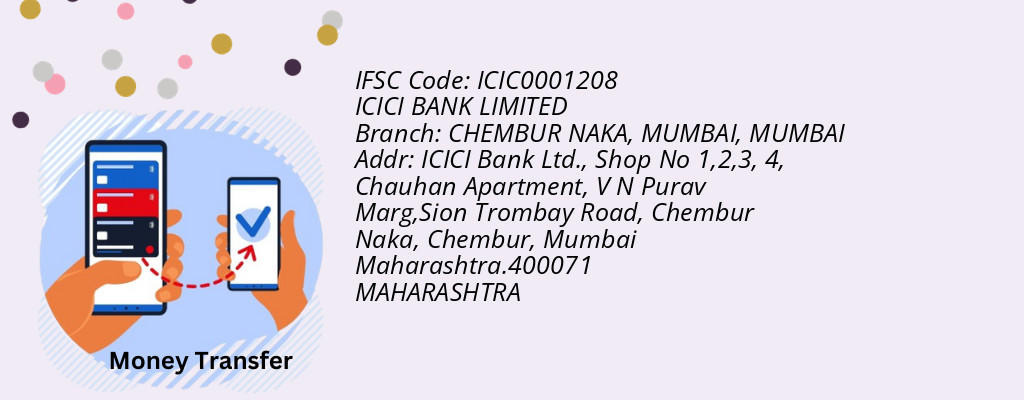 Find ICICI BANK IFSC Code MUMBAI - CHEMBUR NAKA, MUMBAI Branch Find ICICI BANK IFSC Code MUMBAI - CHEMBUR NAKA, MUMBAI Branch