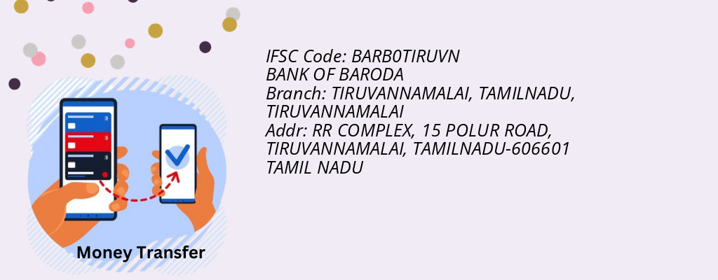 Find BANK OF BARODA IFSC Code TIRUVANNAMALAI - TIRUVANNAMALAI, TAMILNADU Branch