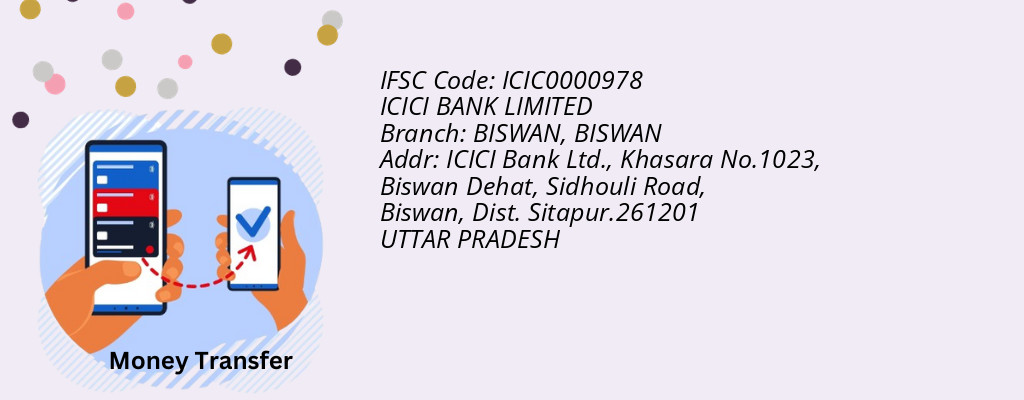 Find ICICI BANK IFSC Code BISWAN - BISWAN Branch