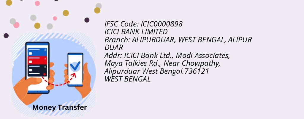 Find ICICI BANK IFSC Code ALIPUR DUAR - ALIPURDUAR, WEST BENGAL Branch Find ICICI BANK IFSC Code ALIPUR DUAR - ALIPURDUAR, WEST BENGAL Branch