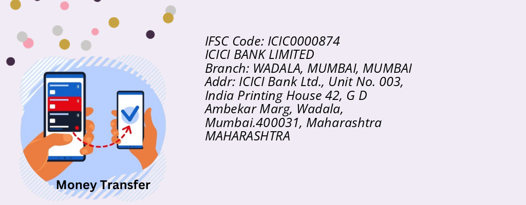 Find ICICI BANK IFSC Code MUMBAI - WADALA, MUMBAI Branch Find ICICI BANK IFSC Code MUMBAI - WADALA, MUMBAI Branch