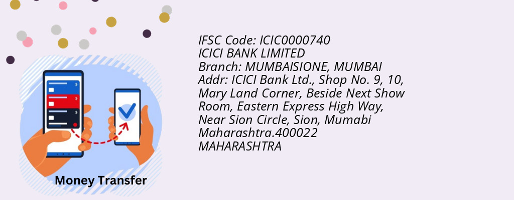 Find ICICI BANK IFSC Code MUMBAI - MUMBAISIONE Branch