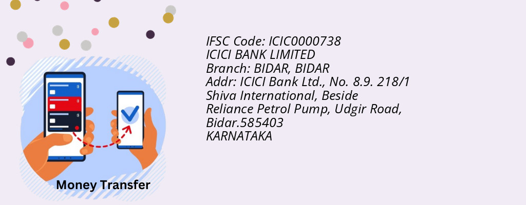 Find ICICI BANK IFSC Code BIDAR - BIDAR Branch