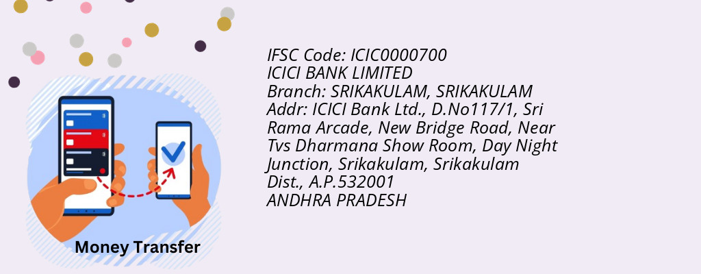 Find ICICI BANK IFSC Code SRIKAKULAM - SRIKAKULAM Branch Find ICICI BANK IFSC Code SRIKAKULAM - SRIKAKULAM Branch