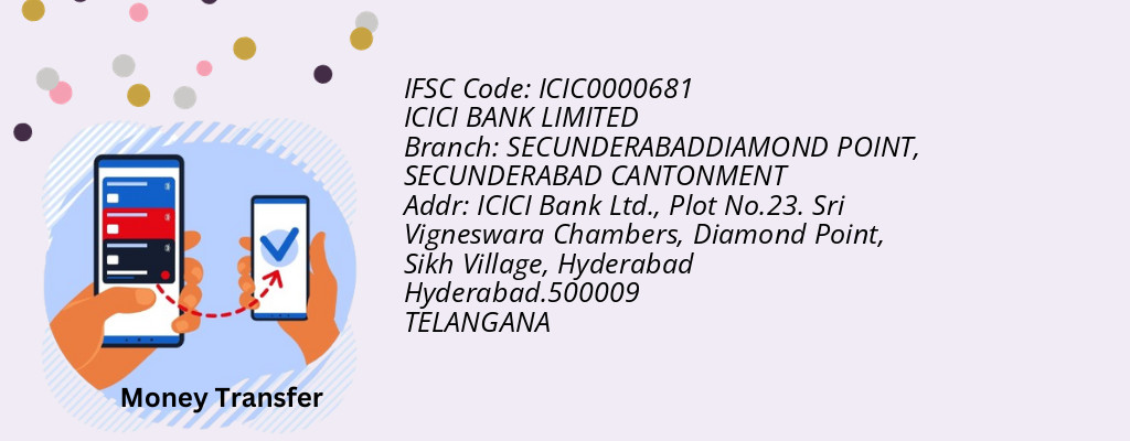 Find ICICI BANK IFSC Code SECUNDERABAD CANTONMENT - SECUNDERABADDIAMOND POINT Branch