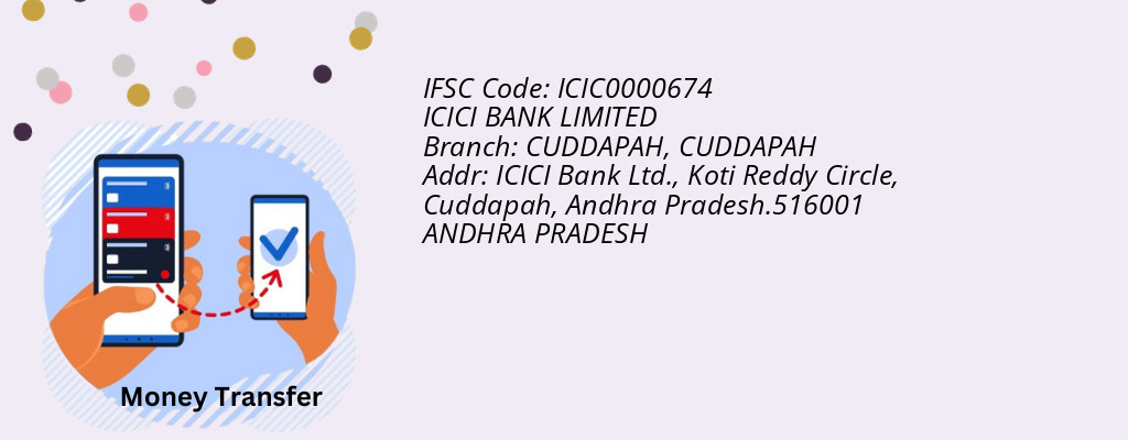 Find ICICI BANK IFSC Code CUDDAPAH - CUDDAPAH Branch