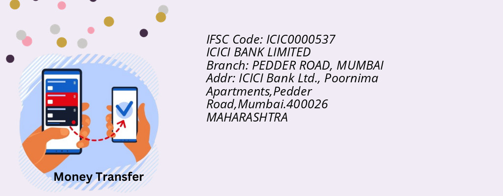 Find ICICI BANK IFSC Code MUMBAI - PEDDER ROAD Branch