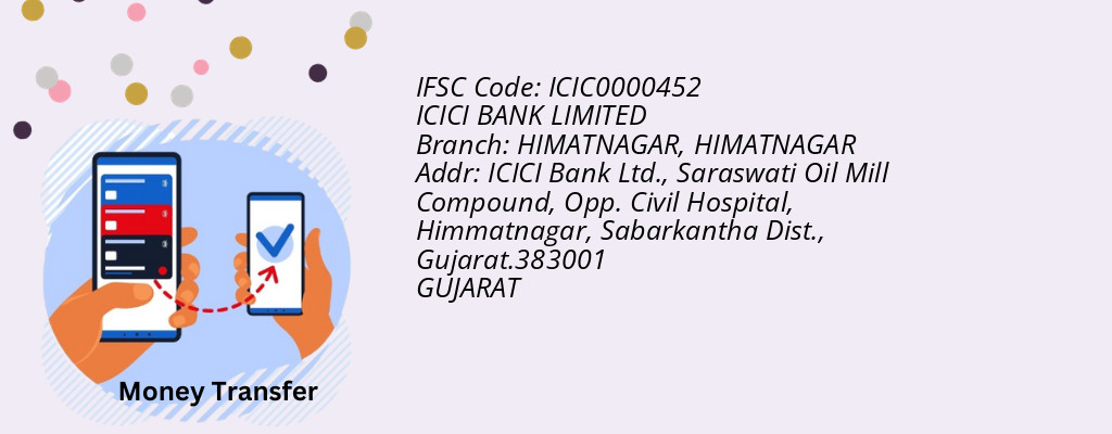 Find ICICI BANK IFSC Code HIMATNAGAR - HIMATNAGAR Branch