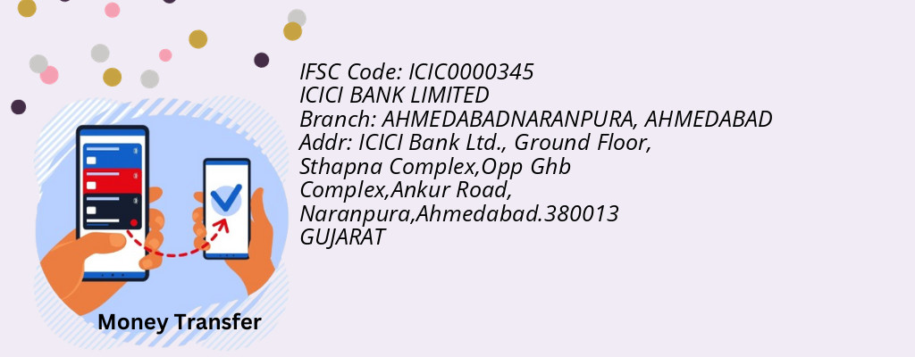 Find ICICI BANK IFSC Code AHMEDABAD - AHMEDABADNARANPURA Branch