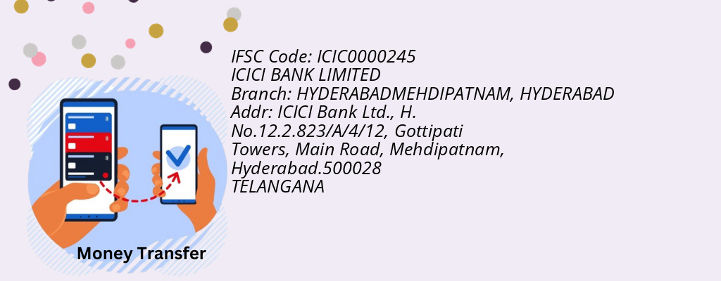 Find ICICI BANK IFSC Code HYDERABAD - HYDERABADMEHDIPATNAM Branch Find ICICI BANK IFSC Code HYDERABAD - HYDERABADMEHDIPATNAM Branch