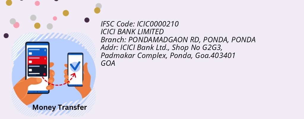 Find ICICI BANK IFSC Code PONDA - PONDAMADGAON RD, PONDA Branch Find ICICI BANK IFSC Code PONDA - PONDAMADGAON RD, PONDA Branch