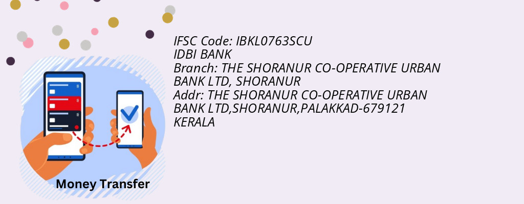 Find IDBI BANK IFSC Code SHORANUR - THE SHORANUR CO-OPERATIVE URBAN BANK LTD Branch