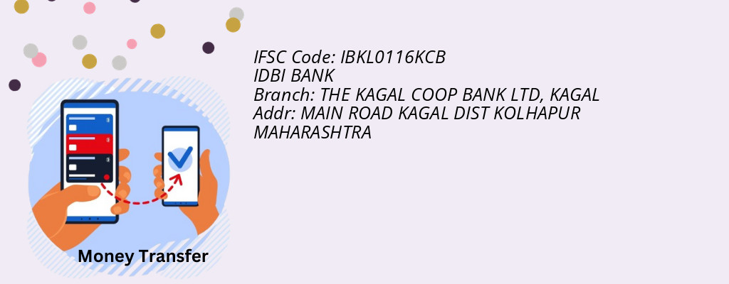 Find IDBI BANK IFSC Code KAGAL - THE KAGAL COOP BANK LTD Branch
