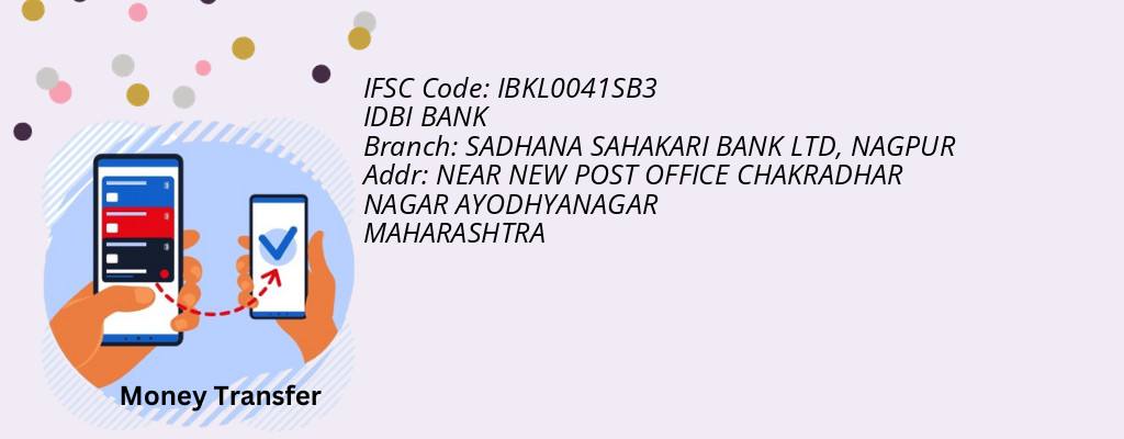 Find IDBI BANK IFSC Code NAGPUR - SADHANA SAHAKARI BANK LTD Branch