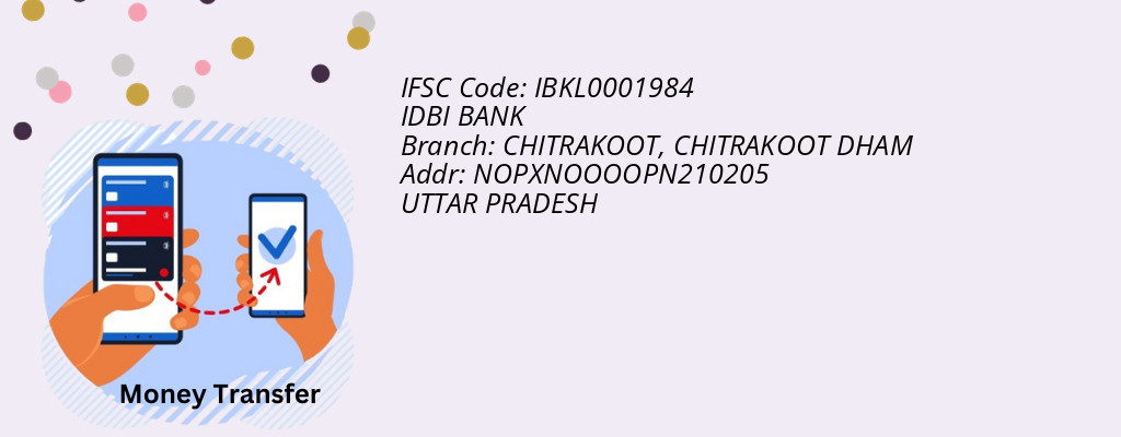 Find IDBI BANK IFSC Code CHITRAKOOT DHAM - CHITRAKOOT Branch