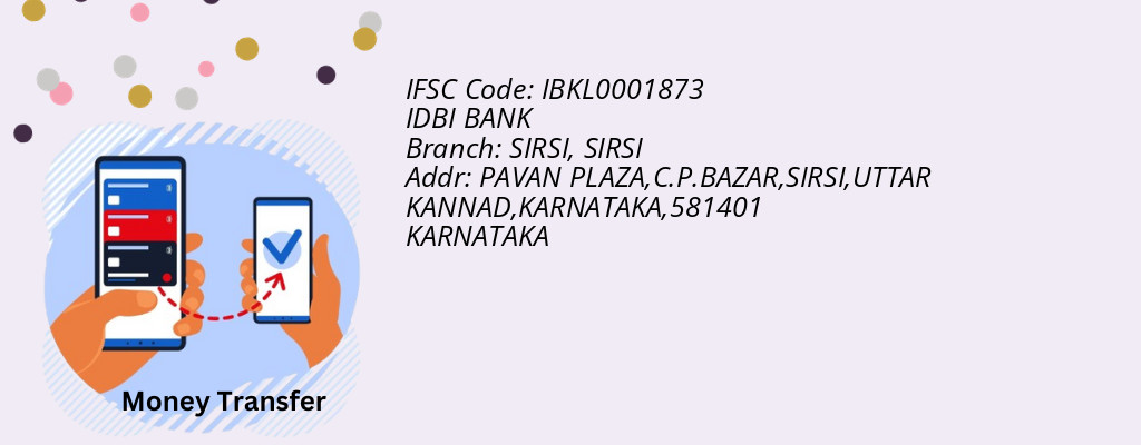 Find IDBI BANK IFSC Code SIRSI - SIRSI Branch