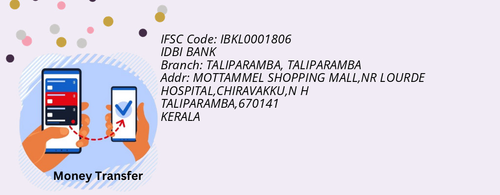 Find IDBI BANK IFSC Code TALIPARAMBA - TALIPARAMBA Branch