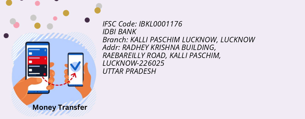 Find IDBI BANK IFSC Code LUCKNOW - KALLI PASCHIM LUCKNOW Branch
