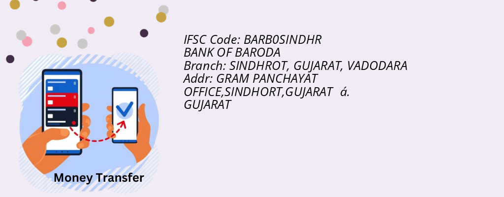 Find BANK OF BARODA IFSC Code VADODARA - SINDHROT, GUJARAT Branch