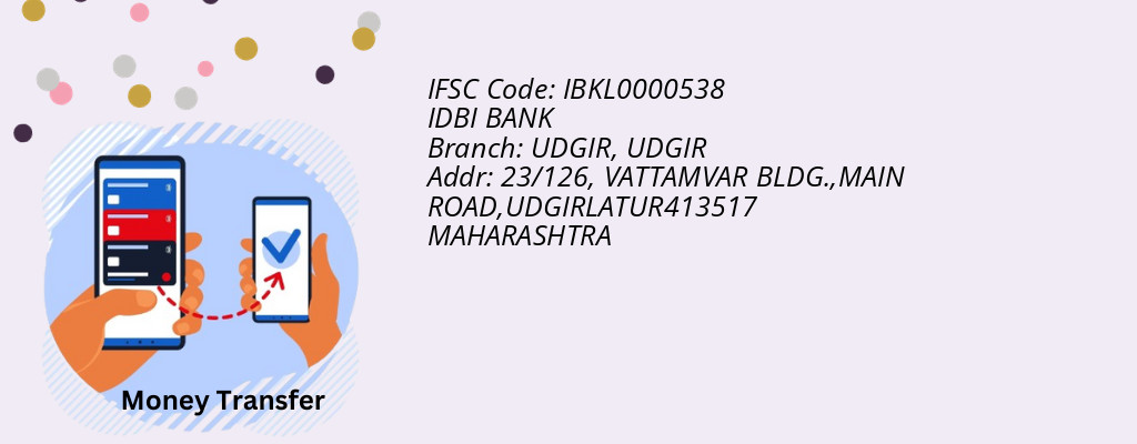 Find IDBI BANK IFSC Code UDGIR - UDGIR Branch