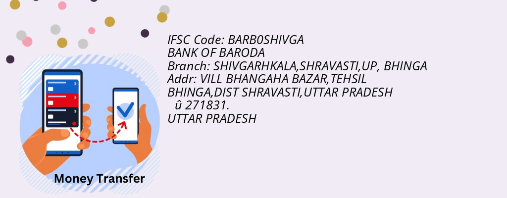 Find BANK OF BARODA IFSC Code BHINGA - SHIVGARHKALA,SHRAVASTI,UP Branch