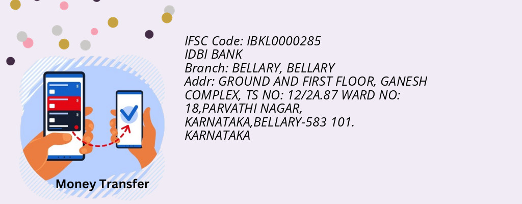 Find IDBI BANK IFSC Code BELLARY - BELLARY Branch Find IDBI BANK IFSC Code BELLARY - BELLARY Branch
