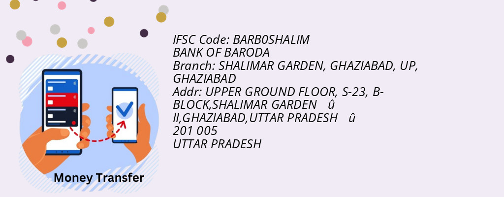 Find BANK OF BARODA IFSC Code GHAZIABAD - SHALIMAR GARDEN, GHAZIABAD, UP Branch