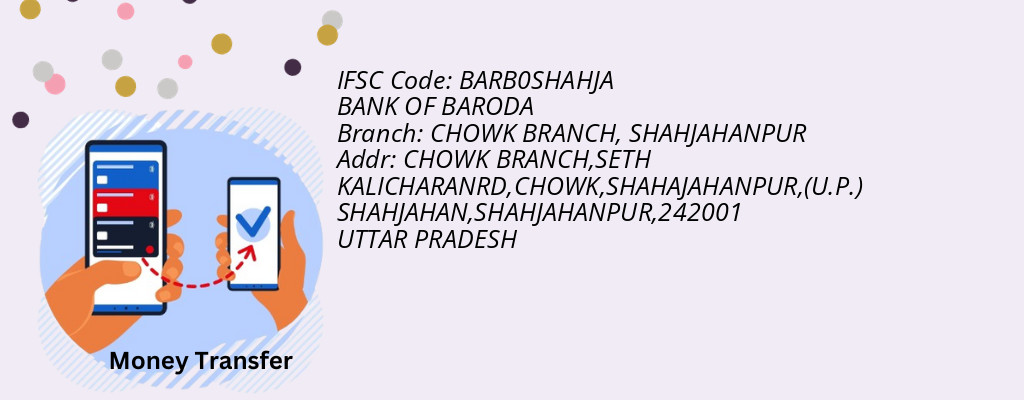 Find BANK OF BARODA IFSC Code SHAHJAHANPUR - CHOWK BRANCH Branch