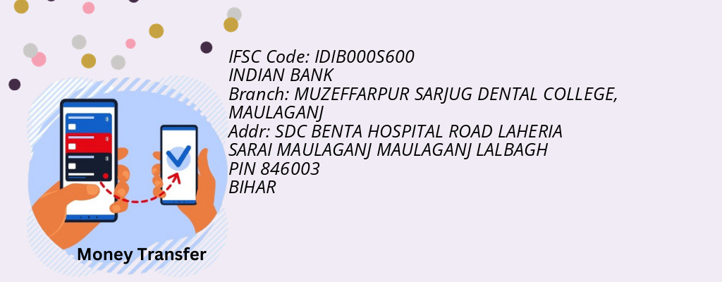 Find INDIAN BANK IFSC Code MAULAGANJ - MUZEFFARPUR SARJUG DENTAL COLLEGE Branch Find INDIAN BANK IFSC Code MAULAGANJ - MUZEFFARPUR SARJUG DENTAL COLLEGE Branch