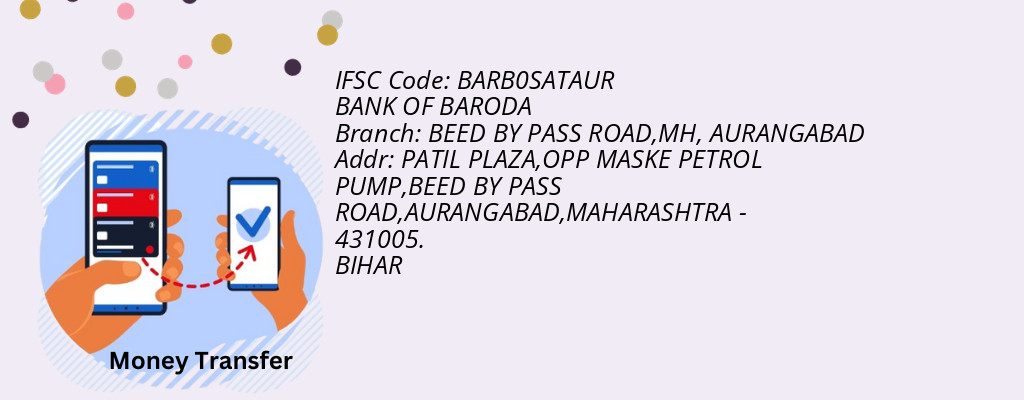 Find BANK OF BARODA IFSC Code AURANGABAD - BEED BY PASS ROAD,MH Branch