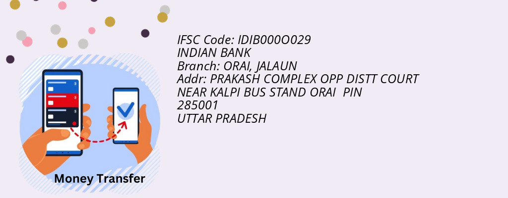 Find INDIAN BANK IFSC Code JALAUN - ORAI Branch Find INDIAN BANK IFSC Code JALAUN - ORAI Branch