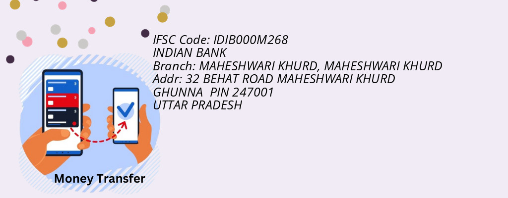 Find INDIAN BANK IFSC Code MAHESHWARI KHURD - MAHESHWARI KHURD Branch