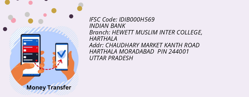 Find INDIAN BANK IFSC Code HARTHALA - HEWETT MUSLIM INTER COLLEGE Branch