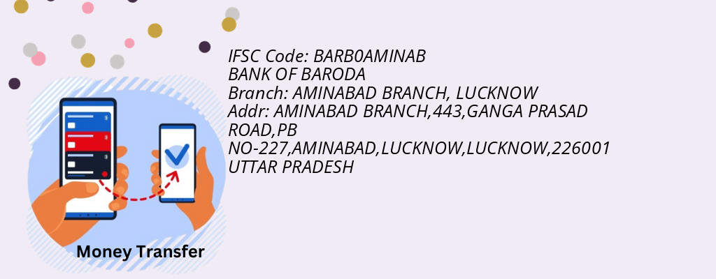 Find BANK OF BARODA IFSC Code LUCKNOW - AMINABAD BRANCH Branch
