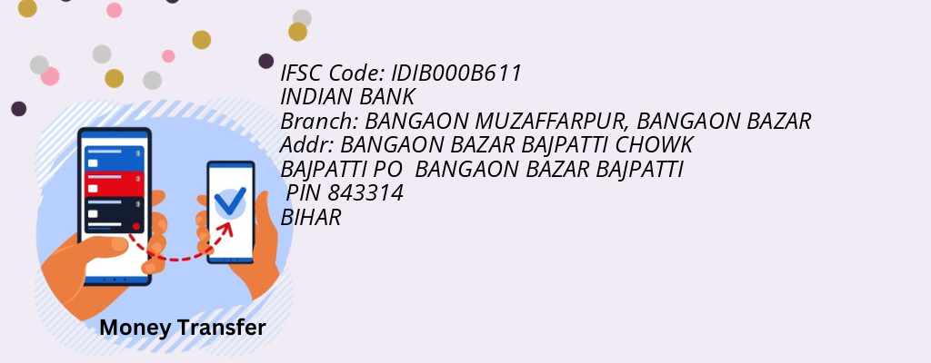 Find INDIAN BANK IFSC Code BANGAON BAZAR - BANGAON MUZAFFARPUR Branch Find INDIAN BANK IFSC Code BANGAON BAZAR - BANGAON MUZAFFARPUR Branch