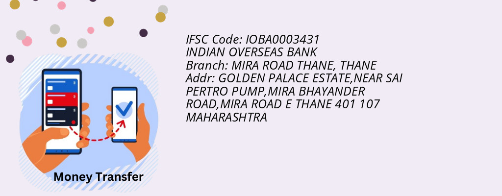 Find INDIAN OVERSEAS BANK IFSC Code THANE - MIRA ROAD THANE Branch Find INDIAN OVERSEAS BANK IFSC Code THANE - MIRA ROAD THANE Branch