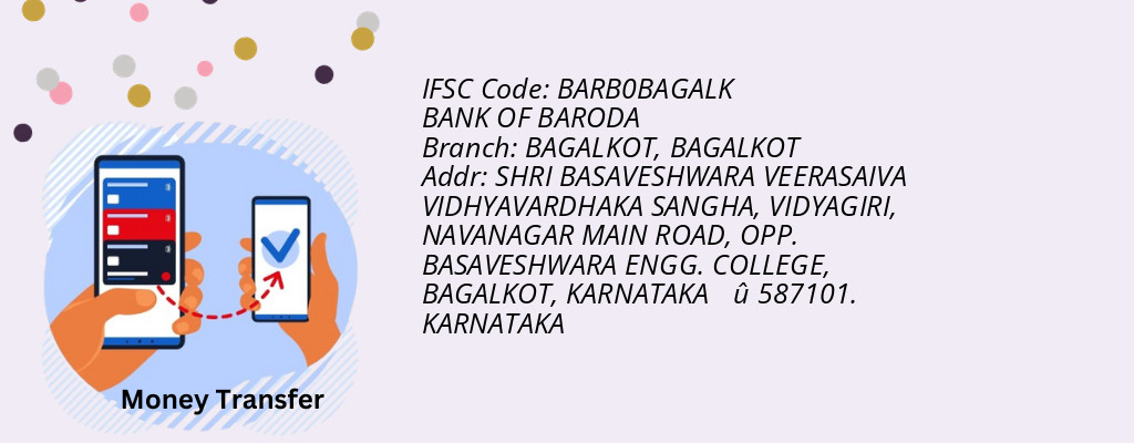Find BANK OF BARODA IFSC Code BAGALKOT - BAGALKOT Branch