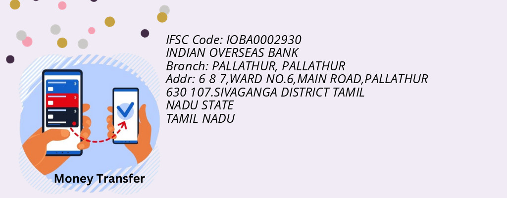 Find INDIAN OVERSEAS BANK IFSC Code PALLATHUR - PALLATHUR Branch