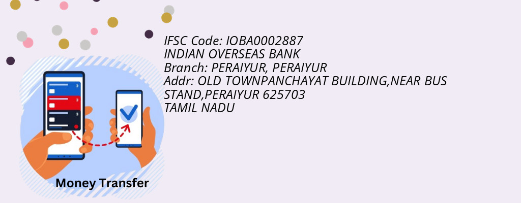 Find INDIAN OVERSEAS BANK IFSC Code PERAIYUR - PERAIYUR Branch