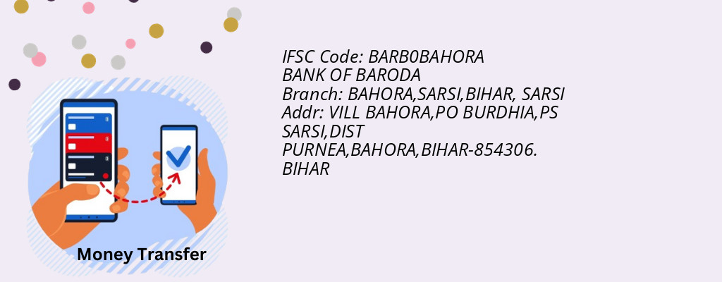 Find BANK OF BARODA IFSC Code SARSI - BAHORA,SARSI,BIHAR Branch